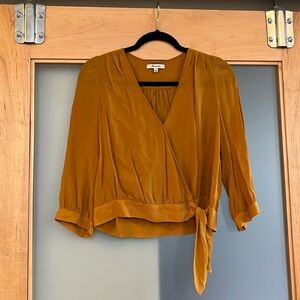 Madewell silk blouse